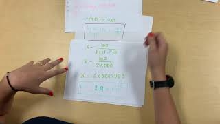 Exponential Growth & Decay Model (Example)
