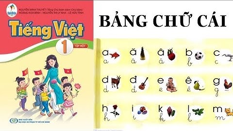 Sách CÁNH DIỀU | Tiếng Việt Lớp 1 Tập 1 | BẢNG CHỮ CÁI