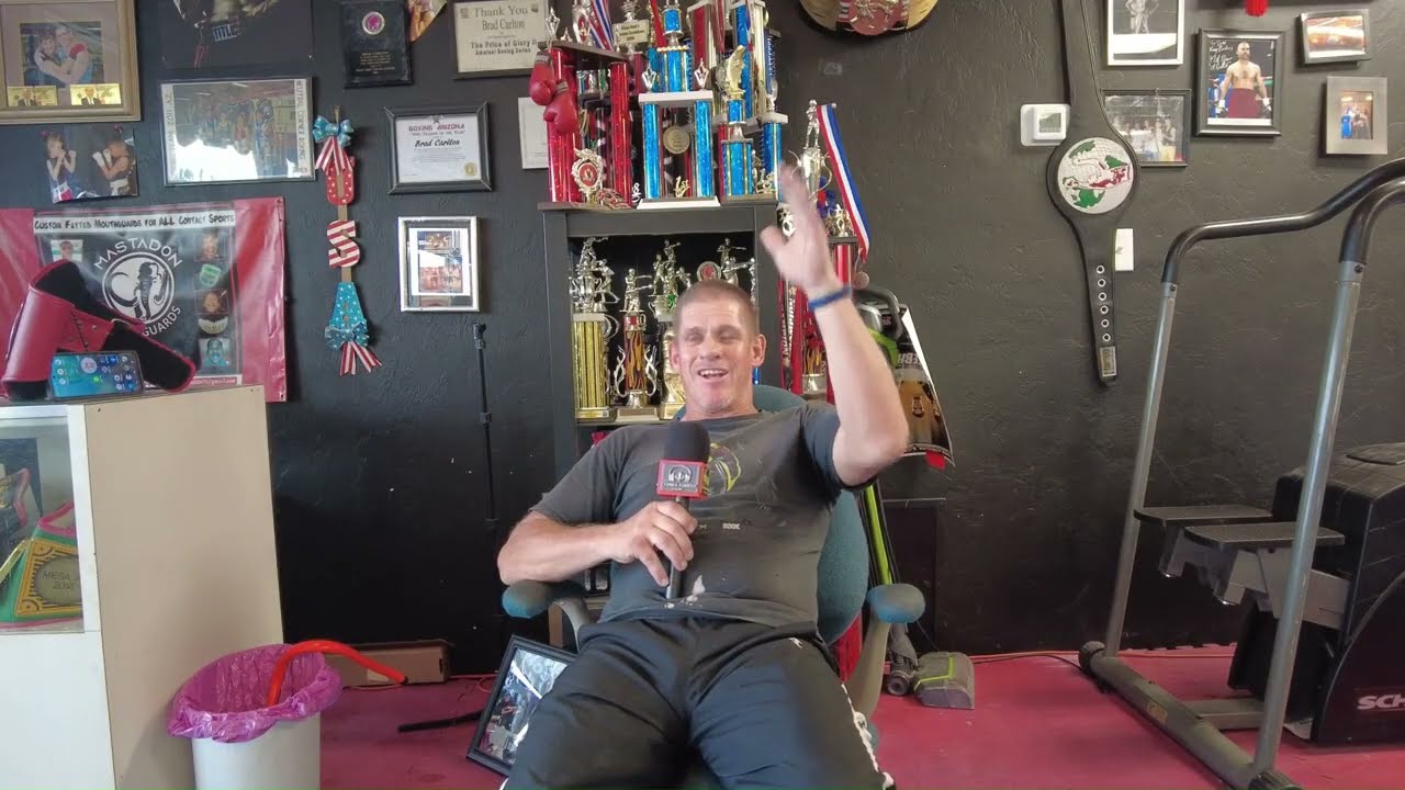 BOXING COACH & VERSAMITTS INVENTOR - BRAD CARLTON  