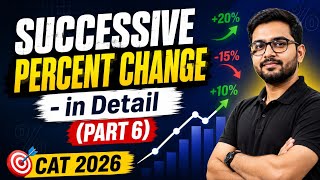 Successive Percent Change in Detail (Part 6) | CAT 2026 Quant Preparation | Arithmetic Revision 