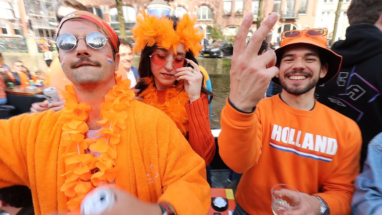 Amsterdam Boat Party - Kings Day 2023