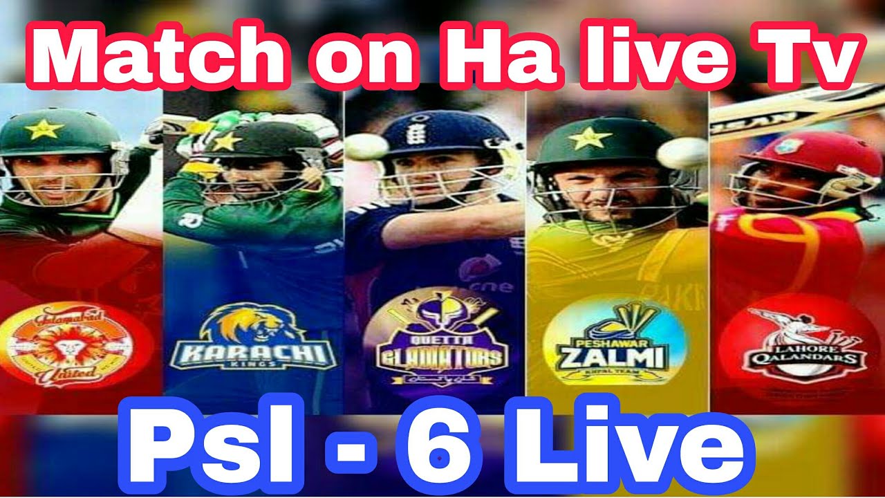 PSL 6 live PSL 2021 live streaming How to watch PSL 6 free jazz