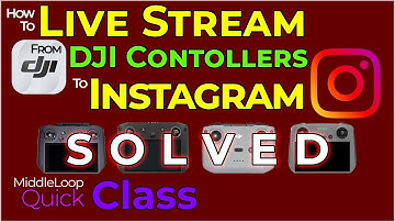 Livestream to Instagram from a DJI Drone - SOLVED!