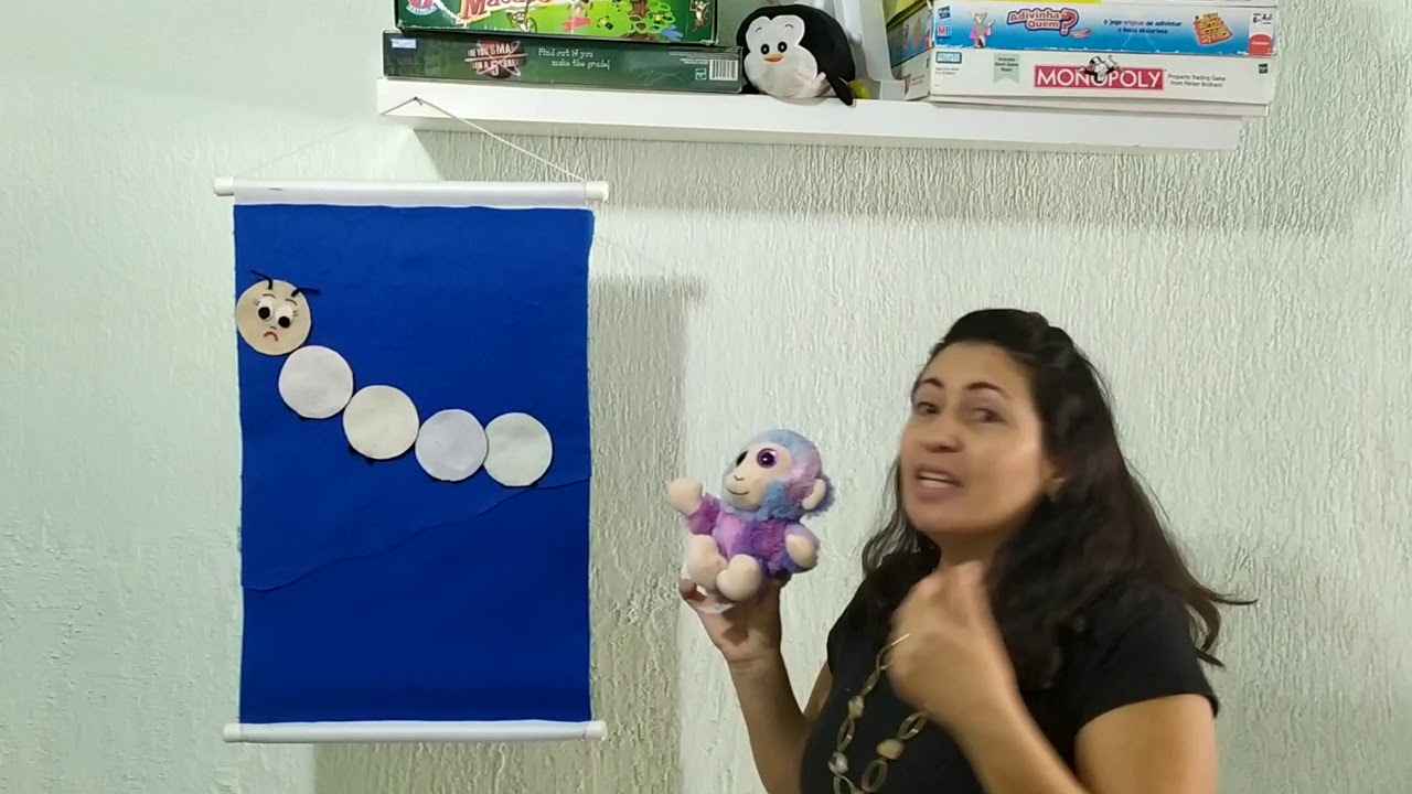 Cores em inglês, história da lagarta - YouTube