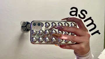 Fast Camera Tapping on Textured Phone Cases - ASMR