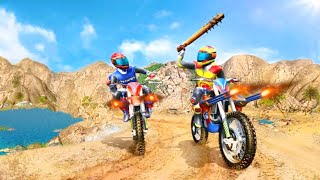 Motorcross Dirt Bike Racing Sim 🙅‍♂️🛵 || Bike Shooting Games 🔫 || KK Driving Games screenshot 3