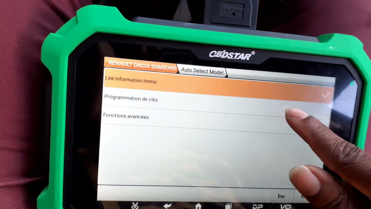 programmation clé DACIA DUSTER  année 2013