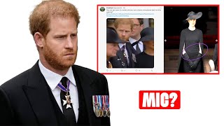 That's Why NO ONE Spoke To Him! Harry Sparks Theories He Also WORE MIC To Queen’s Funeral