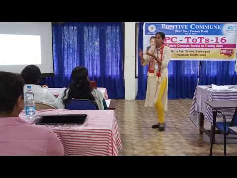 Training by Jc. Reshmi R Nair in Train the Trainer 3 days residential workshop