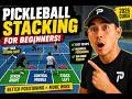 Pickleball Stacking for Beginners (2026) | Easy Guide to Better Doubles Positioning
