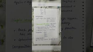 #dental amalgam notes full for BDS STUDENTS #bdshorts