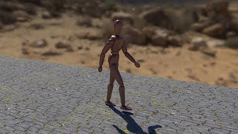 Progressive and Infinite Walk Cycle - Video #1