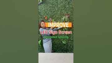 LED Sign Screen #leddisplay #ledlights #ledlighting #ledwall #hdvideo #doorsign #ledsign #ledscreen