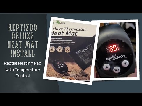 Upgrade Reptile Heat Mat with Thermostat - For Hermit Crab Snake Lizar –  REPTI ZOO