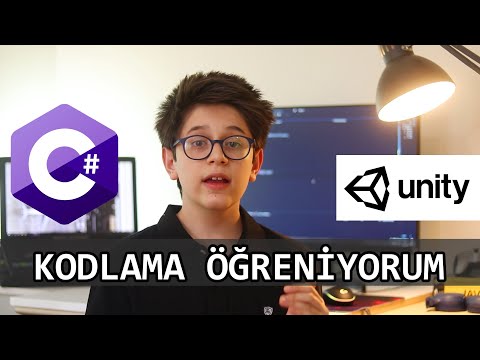 YAZILIMA İLK ADIM - Kodlama Öğreniyorum ! - Unity ile OYUN GELİŞTİRMEK - C# Dersleri -1