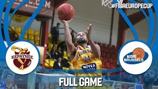 Keravnos (CYP) v Basic-Fit Brussels (BEL) - Full Game - FIBA Europe Cup 2017