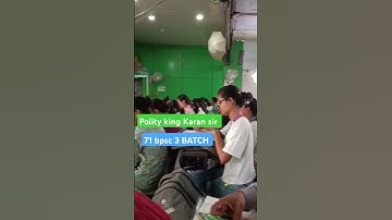 polity king Karan sir #bpsc #motivation #upsc #kgs #love #motivational #song #ias #ips