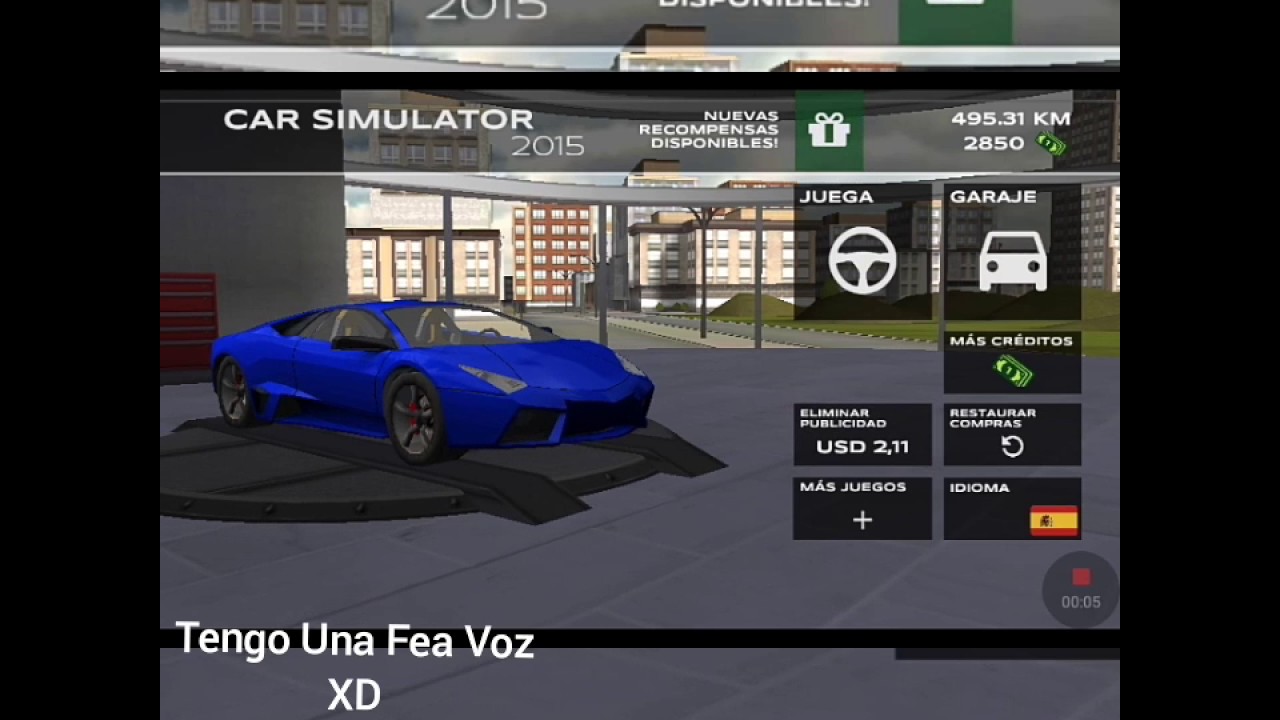 Jugando car simulator 2015 YouTube