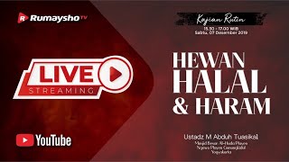 [LIVE]  Hewan Halal dan Haram  -  Ustadz Muhammad Abduh Tuasikal