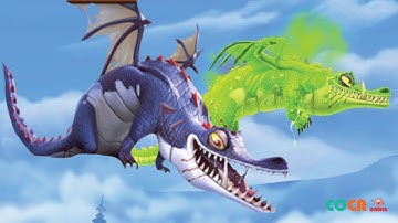 Hungry Dragon: Gameplay Walkthrough (iOS,Android) Part 2 - Mad Snax