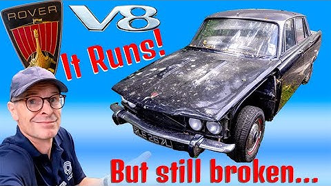 The Rover V8 Runs! But it doesn