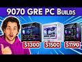 Best RX 9070 GRE Gaming PC Builds 2026!🔥For Every Budget!