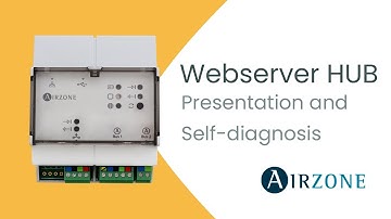 Webserver HUB - Presentation and Self-diagnosis
