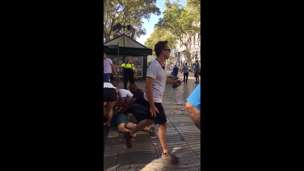 Atentado terrorista en La Rambla de Barcelona