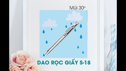 Dao rọc đa năng mỹ thuật góc 30 độ KDS S-18 | Nhật Bản | Tân Thành Phát