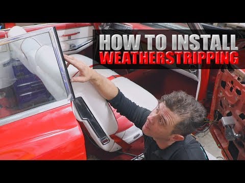 How To Install Weatherstripping on the 1964 Cadillac Eldorado