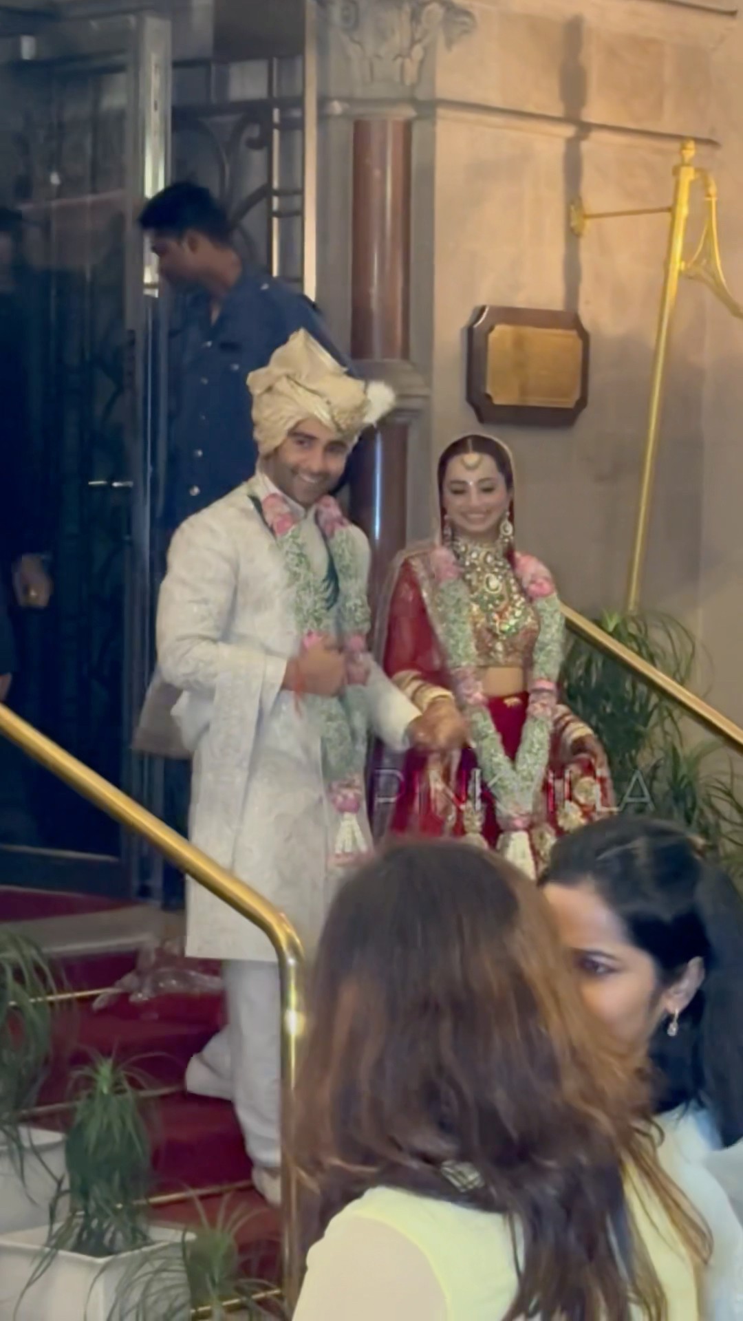 LOVEBIRDS Aadar Jain \u0026 Alekha Advani Finally Got Married? #shorts #bollywood #wedding