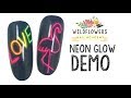 NEON sign GLOW nails