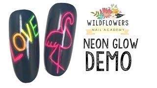 NEON sign GLOW nails screenshot 3