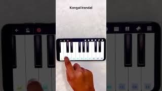 Kangal Irandal | Subramaniapuram | Piano Tutorial | #shortsfeed #shortvideo #shorts