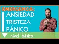 AYUDA: ¿Qué hacer ante un ataque de ansiedad/tristeza/pánico?