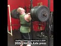 Unofficial American Record. (Axle Press) back in 2019 (F) bomb 💣