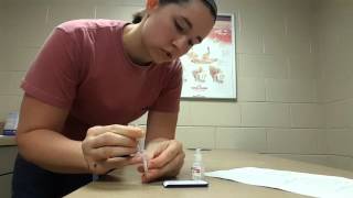 Heartworm antigen test