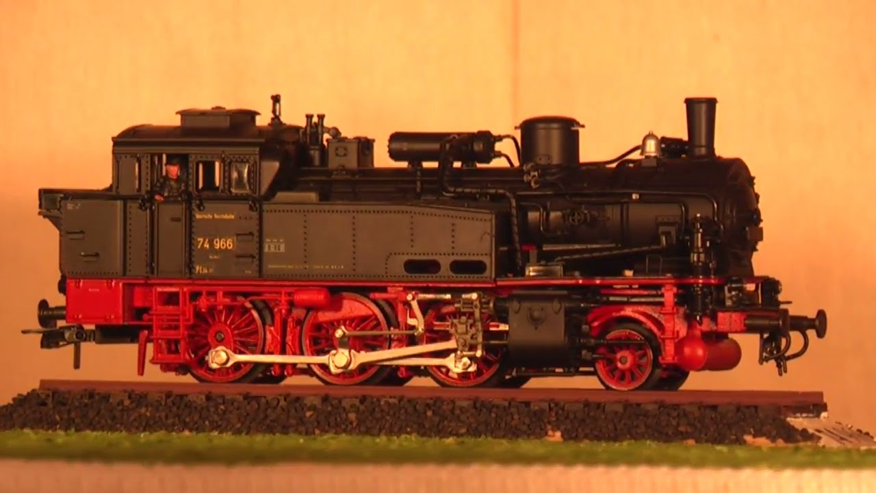 Rosco R74 Baureihe 74 Roco ( BR 74 966 DRG ) 1/5 - YouTube