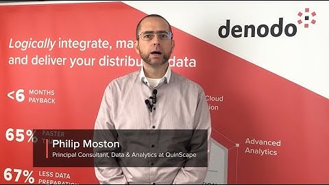 Conversation with Philip Moston, Principal Consultant, Data Analytics at QuinScape