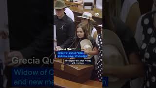 Mexico: Grecia Quiroz adopts late husband’s role as mayor days after his assassination | DW News