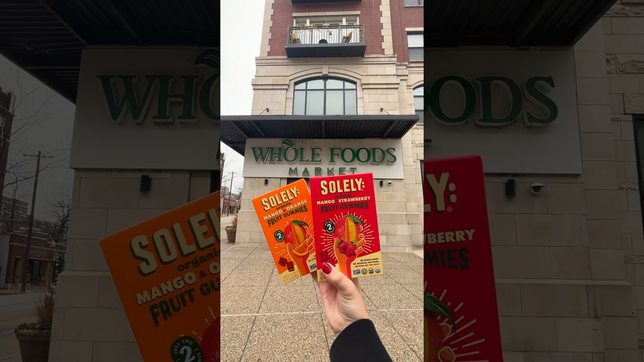 A Whole Foods trip is never complete without Solely Gummies!  💪