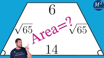 Can YOU Calculate the Area of the Isosceles Trapezoid? | Minute Math