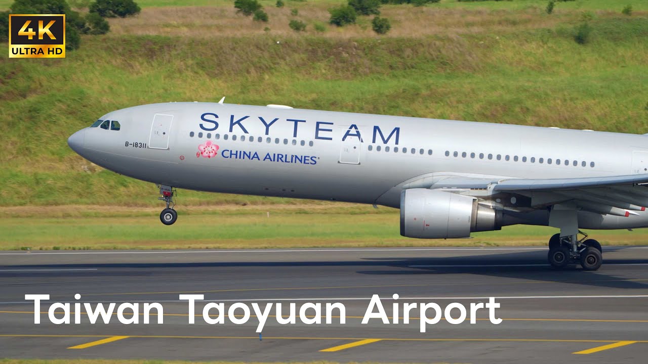 39 架飛機近距離特寫！桃園機場北景觀台｜39 Aircraft Close-Up Spotting at Taoyuan Airport