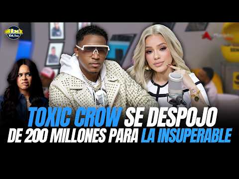 ¡FUERTE REVELACIÓN! 😱 Toxic Crow dice que perdió 200 millones tras su separación#planetaalofoke