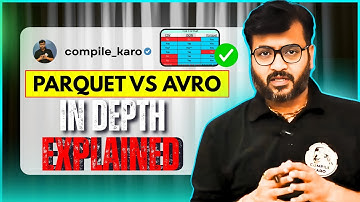 Parquet vs Avro Explained | File Formats In Depth 🔥 | Arvind Sir #trending #trend #bigdata