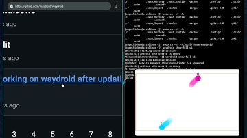 Demo: Touchpad pinch-to-zoom gesture on Waydroid