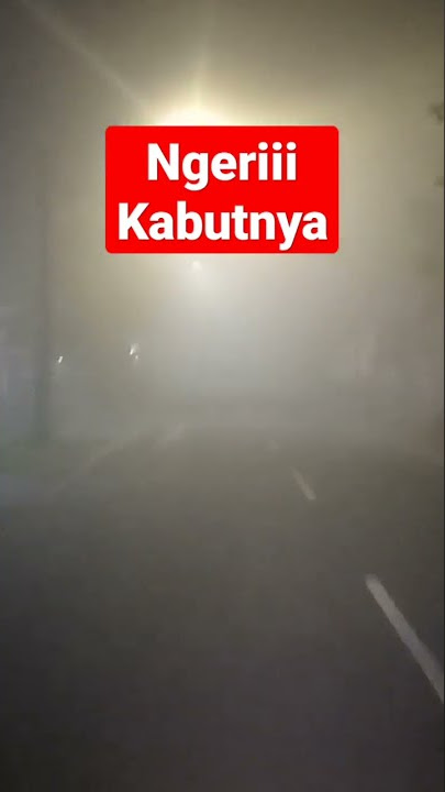 Kabut di Malam Hari#shorts