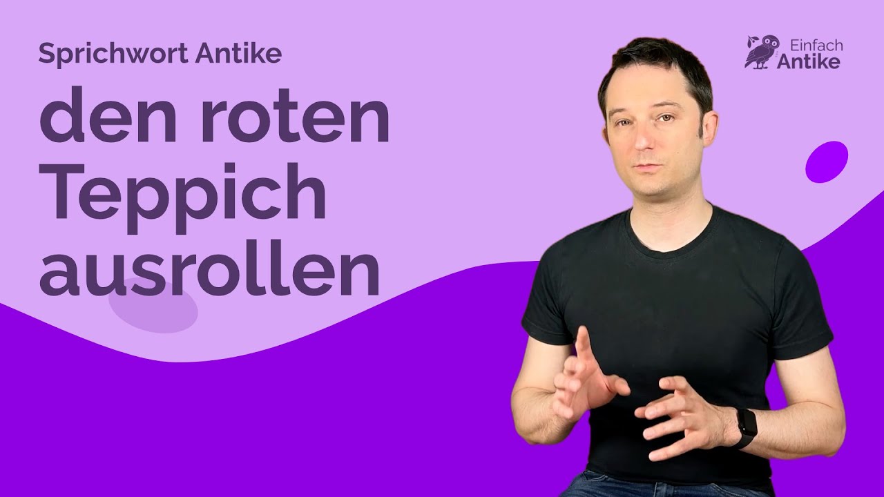 Der rote Teppich und seine blutige Vergangenheit – Stichwort Antike – Einfach Antike