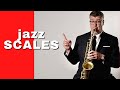 Jazz scales on sax part 1