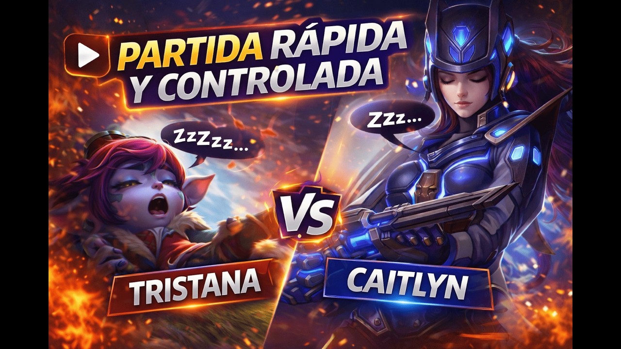 🔥 Caitlyn vs Tristana | La Dormimos en Línea 😴